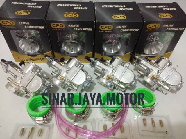 Karburator carburator pwk 30 CPO S cool power jet racing bonus pilot jet main jet jarum karet intake