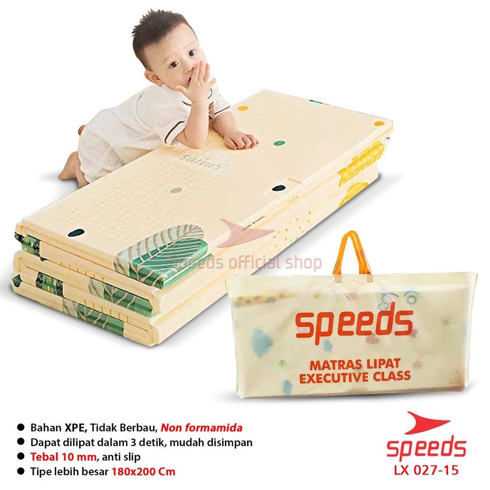 Speeds Matras Bayi 180X200 Cm Playmat Bayi Karpet Lipat Anak/Bayi Tikar Lipat Foam Matras Anak 027-1