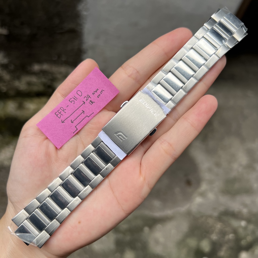 Tali jam tangan casio EFR-511D original strap band EFR 511D