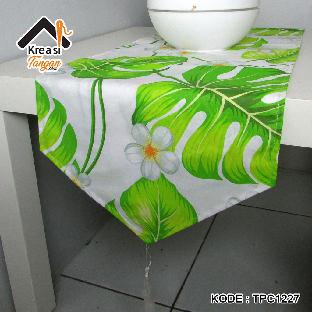 Taplak Meja / Table Runner Ukuran 105x30 - 150x35 TPC1227