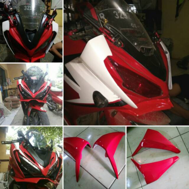 Kupingan kedok CBR 150Facelift kedok CBR 150R Facelift