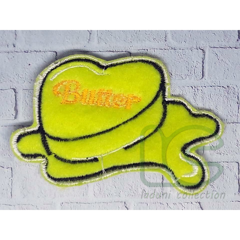 Patch bordir BTS BUTTER / Patch Butter bts