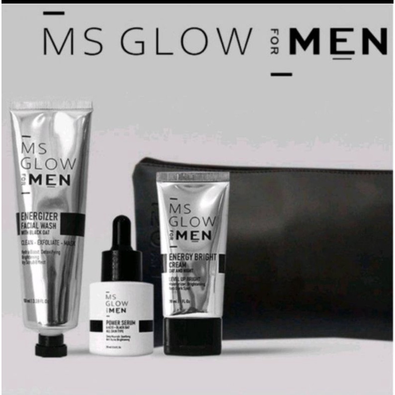 MS GLOW MEN 1 PAKET