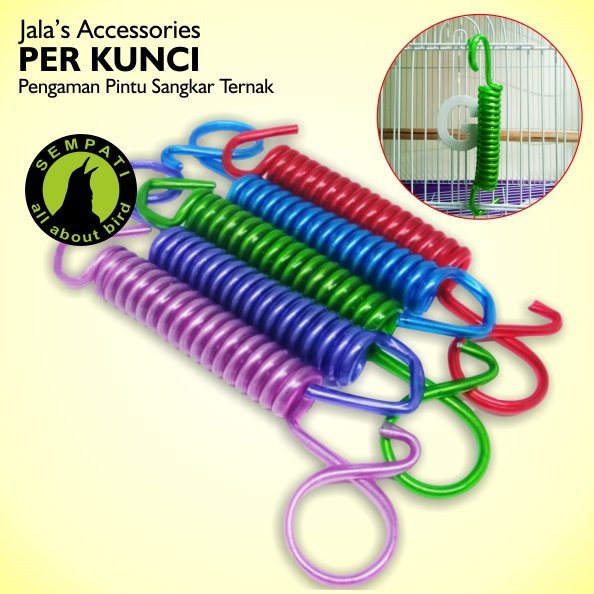 PER KUNCI BESI PINTU SANGKAR KANDANG BURUNG TERNAK