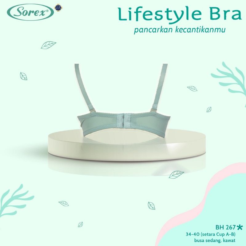 BH SOREX 267 lifestyle bra | bh 267 anti nyeplak | PUSH UP BRA 267 | Seamless bra sorex