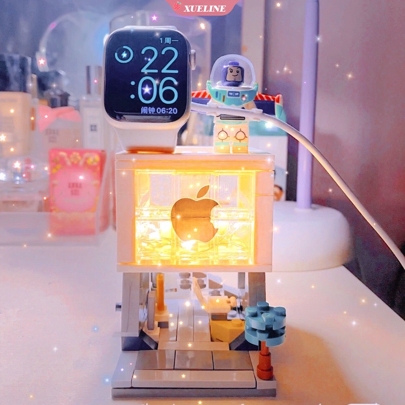 Charging Dock Mini Model Lego Untuk Apple Watch