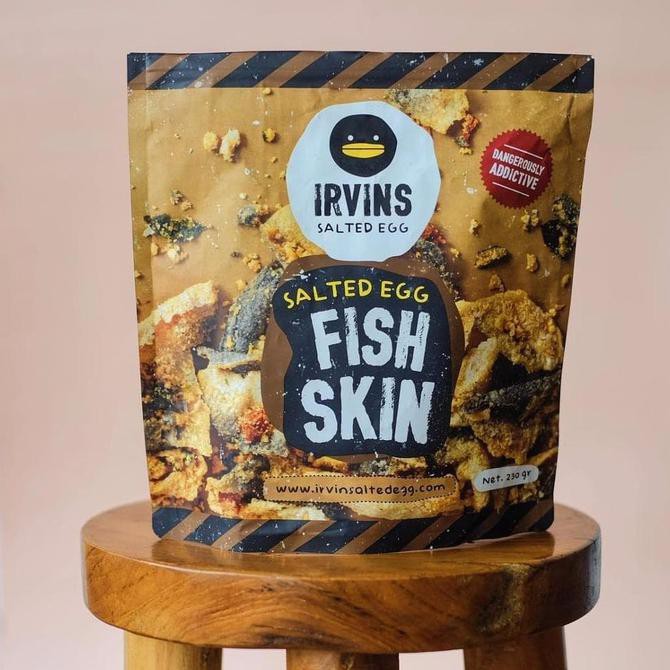 

PROMO ENAK IRVINS salted egg FISH SKIN 230 GRAM Terlaris