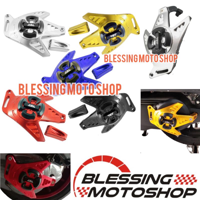 cover cvt aerox 155 cover cvt black diamond aerox tutup cvt aerox 155