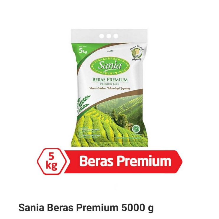 

Sania Beras premium 5000gram