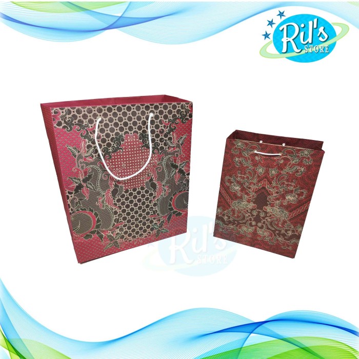 

BISA BAYAR DITEMPAT Paperbag Batik 15x20x7cm