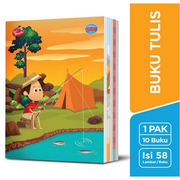 

[PROMO] Buku Tulis SIDU 58 Lembar isi 10 Murah