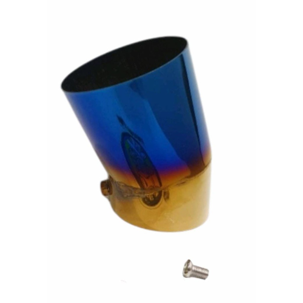 CORONG KNALPOT TWO TONE POLOS THAILAND CORONG KNALPOT BAKARAN MIO/VARIO UNIVERSAL