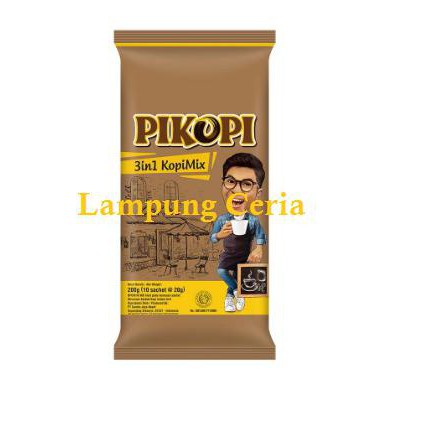 

Pikopi Kopi Mix 3 In 1 Pack 20G X 10 Sac