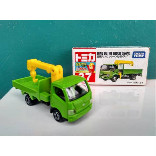 Miniatur truk Hino Dutro truck crane tomica no 37 mainan diecast truk murah