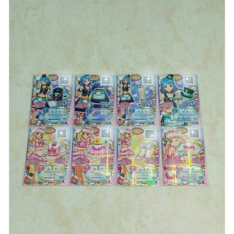 Aikatsu Friends Cafe Dress Campaign Set