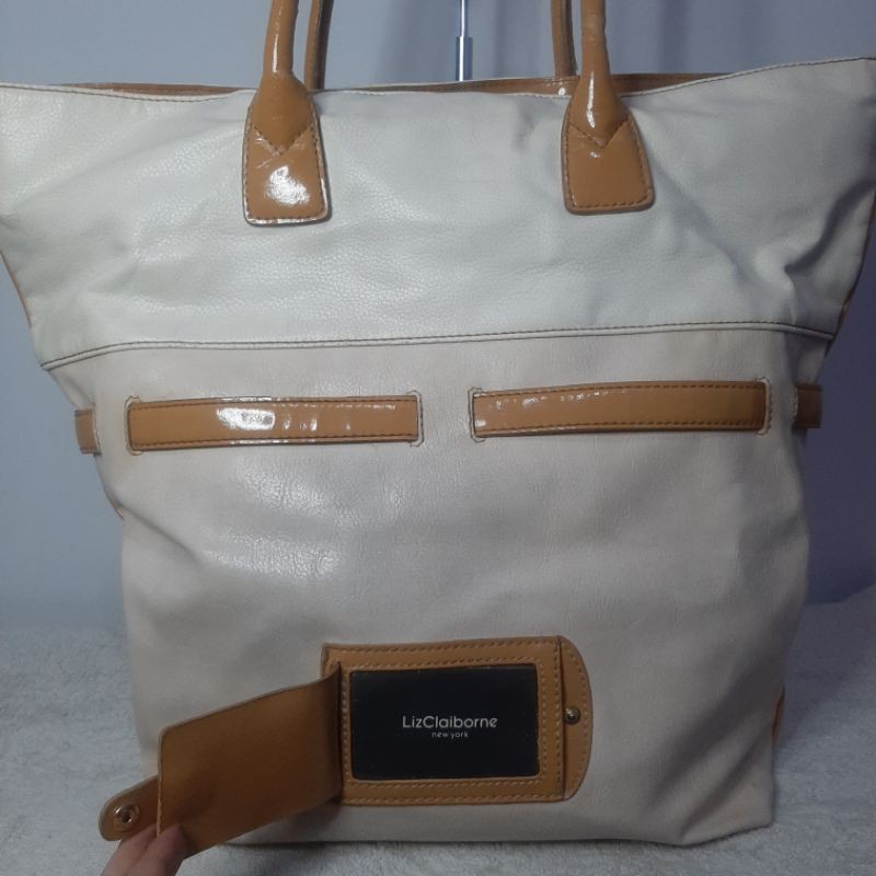 Tas LIZ CLAIBORNE preloved tas tote besar