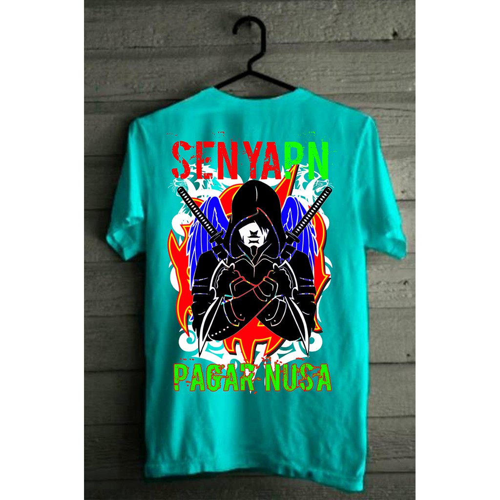 Kaos Pagar Nusa SenyaPN-Kaos Biru Muda SenyaPN