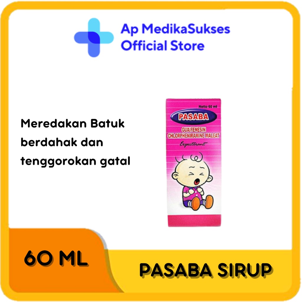 Pasaba Syrup 60 ml - Obat Batuk