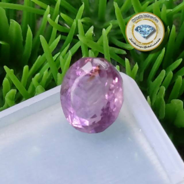 BATU KECUBUNG UNGU CUTTING NATURAL ASLI