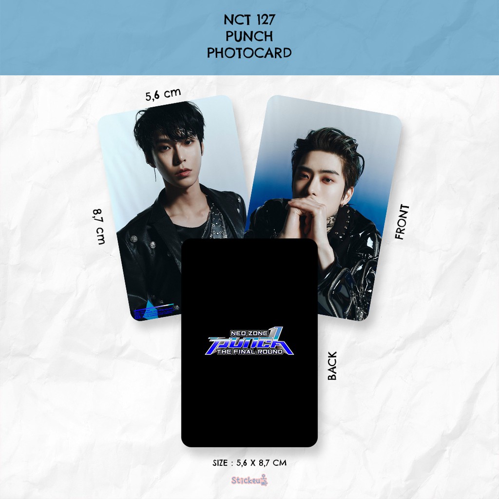 Photocard NCT 127 Punch