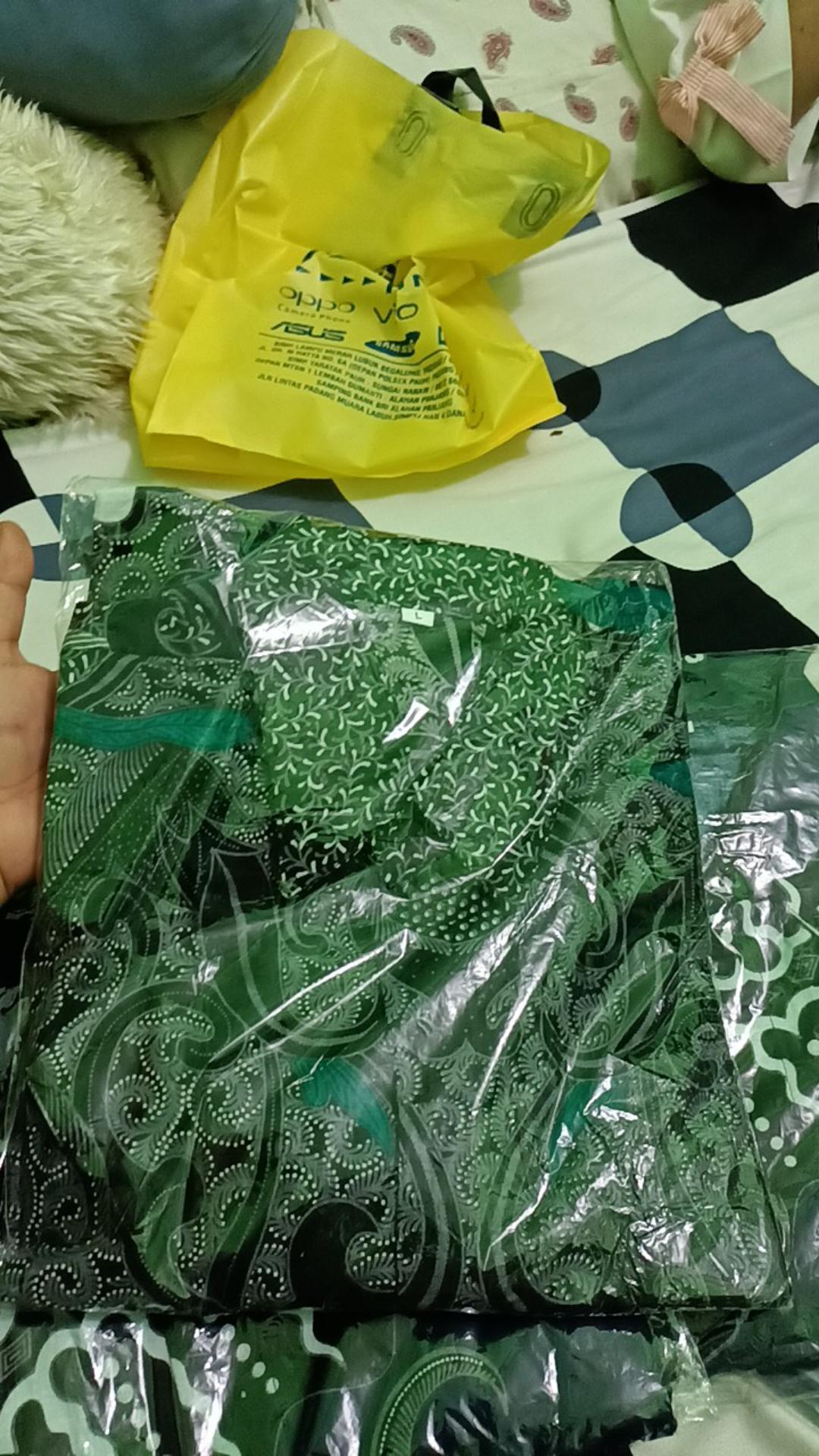 Batik Pria Lengan Panjang Gus Azmi Batik Azmil Hrb026 Motif Keratonan Kode 002 Size M L Xl Xxl Regul