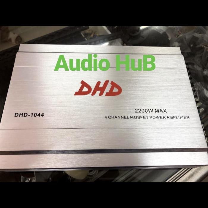 Dhd Car Audio  Power Amplifier 4 Channel Ampli Dhd 1044 