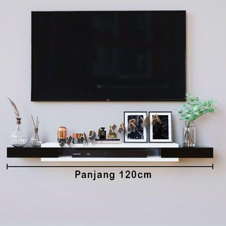 Rak Tv  Dinding Minimalis Dekorasi Meja  Gantung  Susun 