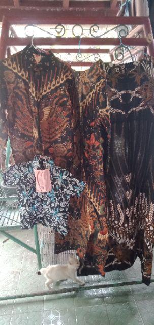 Couple Batik Kemeja Dan Gamis Motif Terkini