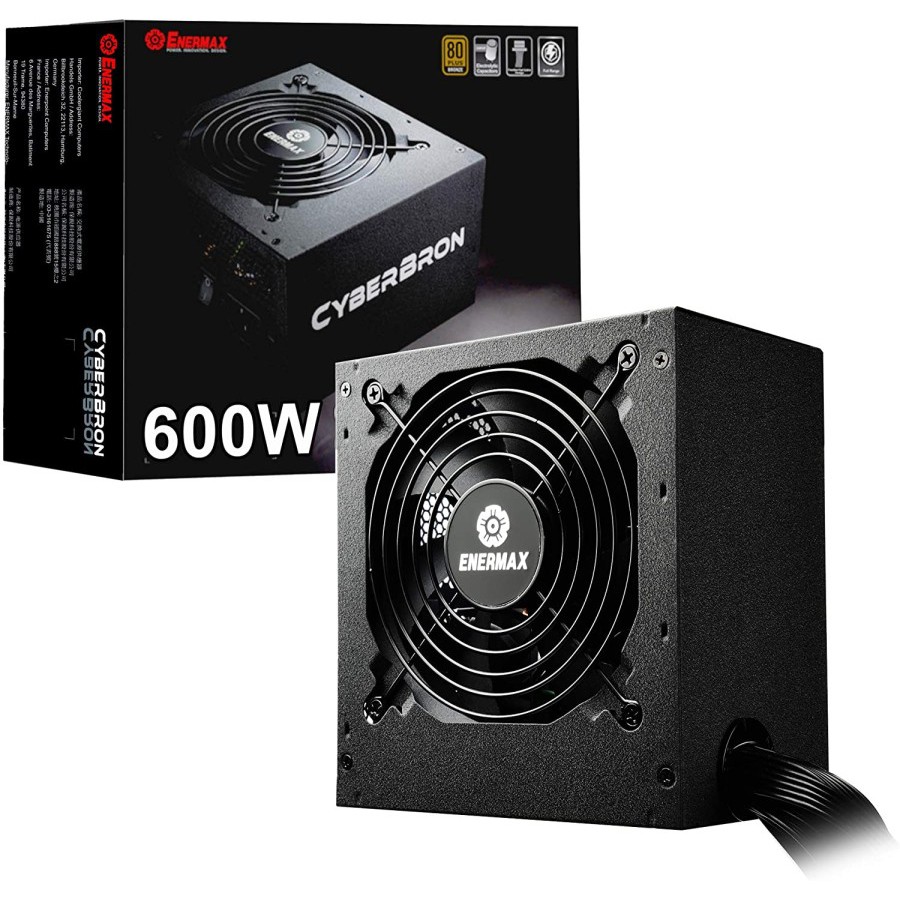 Power Supply Enermax CYBERBRON 600 Watt 80+ BRONZE - PSU