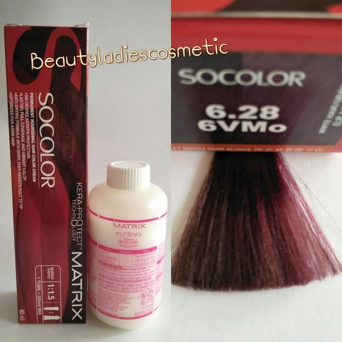 New Trend MATRIX SOCOLOR 6.28 VIOLET MOCHA DARK BLONDE 90ML LEVEL-6 Low Price