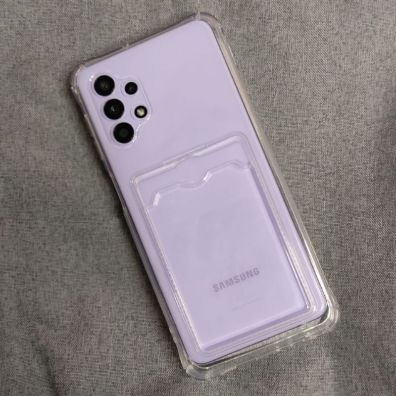 CASING HP SAMSUNG A32 CARD POCKET (5G) + (FreeGift)