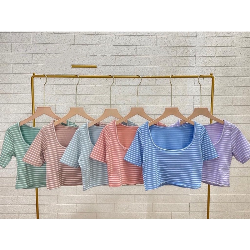 croptop leher square salur wanita.croptop square salur korean style murah.croptop murah