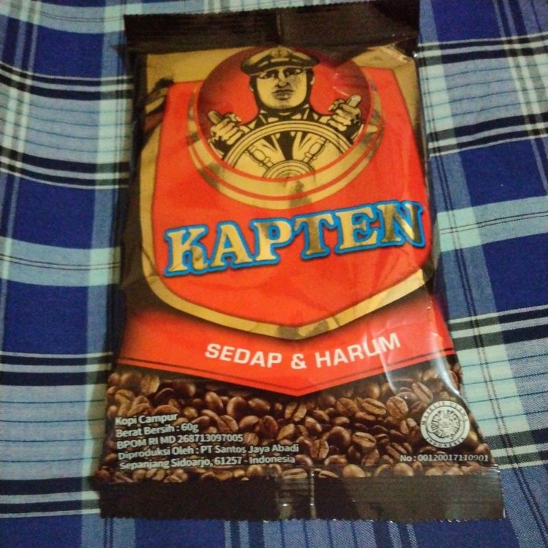 

kopi bubuk cap kapten kopi kapten 60 gr