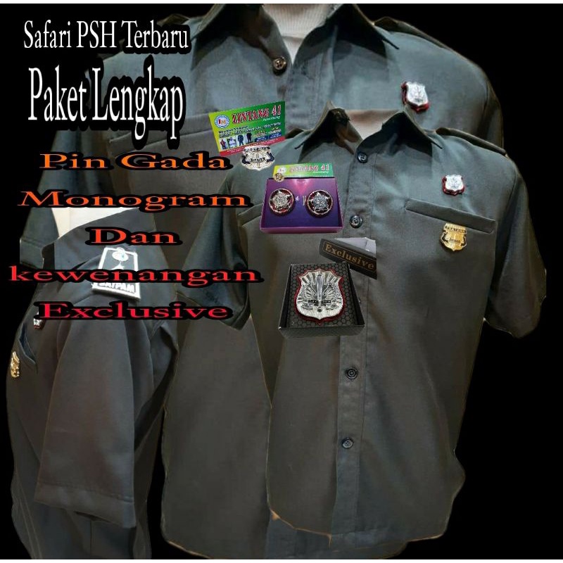 Seragam PSH Security terbaru paket lengkap atribut exclusive