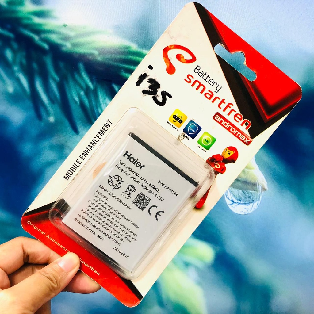 PROMO H11294 Baterai Batre Smartfren Andromax i3S Battery Original 2200mAh