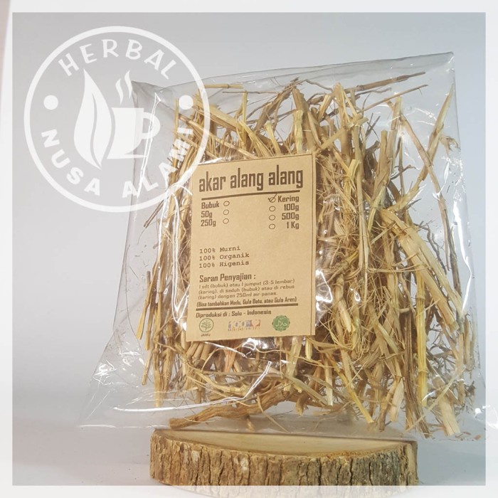 

AKAR ALANG ALANG KERING | KUALITAS PREMIUM | Imperata Cylindrica100g