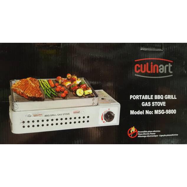 Portable Bbq Grill Gas Stove/ Panggangan Gas Portabel Nusantama