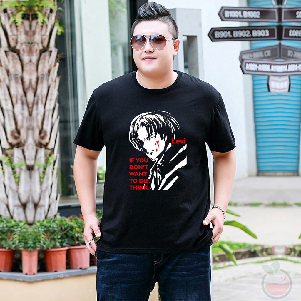 Lilipop Kaos Attack On Titans AOT Game Baju Distro Basic Tshirt Kasual