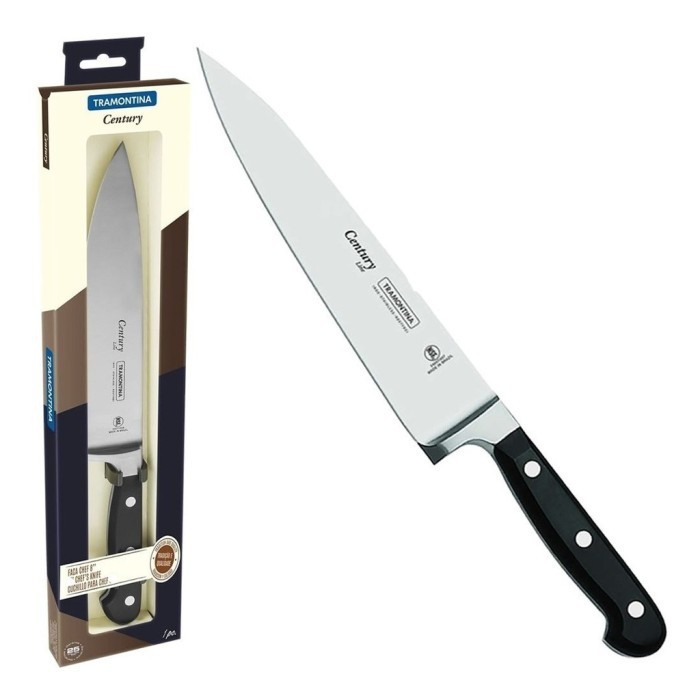 TRAMONTINA Century Chef Knife 10 Inch 24011/110 Pisau Full Steel