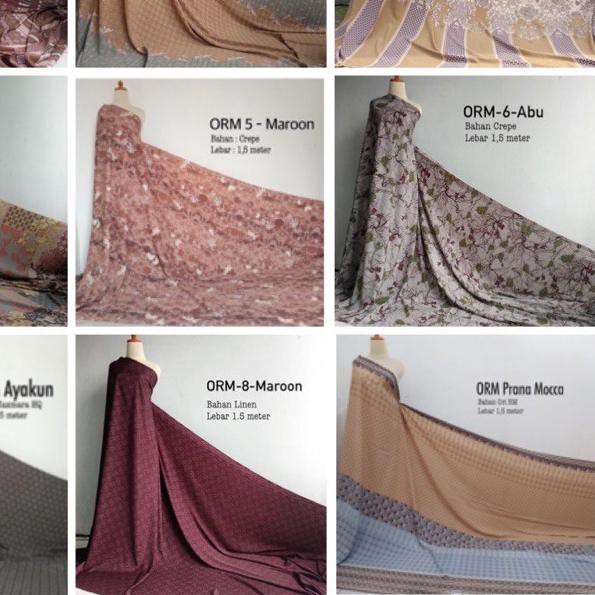 ☞ kain ORM Ori Ria Miranda Aneka Motif ☉