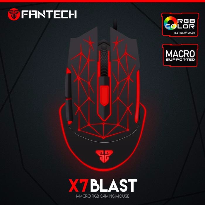 Fantech Mouse Gaming X7 BLAST Standart Macro N39