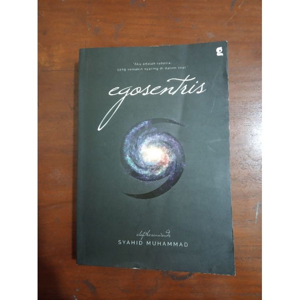 Novel Egosentris (preloved)