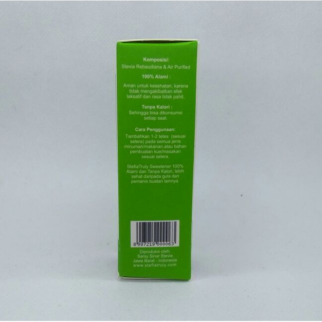 

Stefia Truly Sweetener PROMO