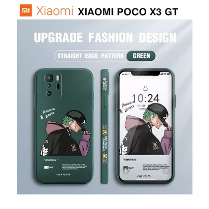 Case Xiaomi POCO X3 GT ZORO ANIME One Piece Cartoon Fashion Softcase Gambar