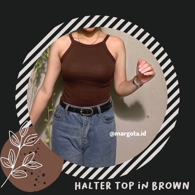 Margota Halter Top / Tank Top / Singlet tali / Inner / Daleman-3
