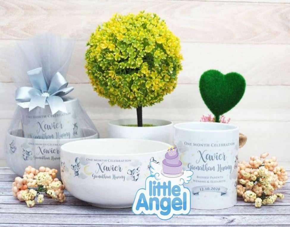 Hamper / Souvenir Bowl & Mug (tulle)