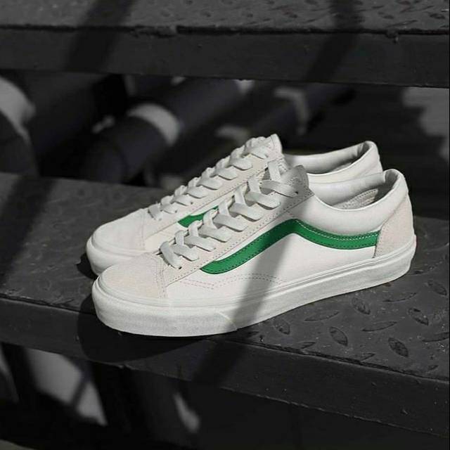 vans style 36 marshmallow jolly green