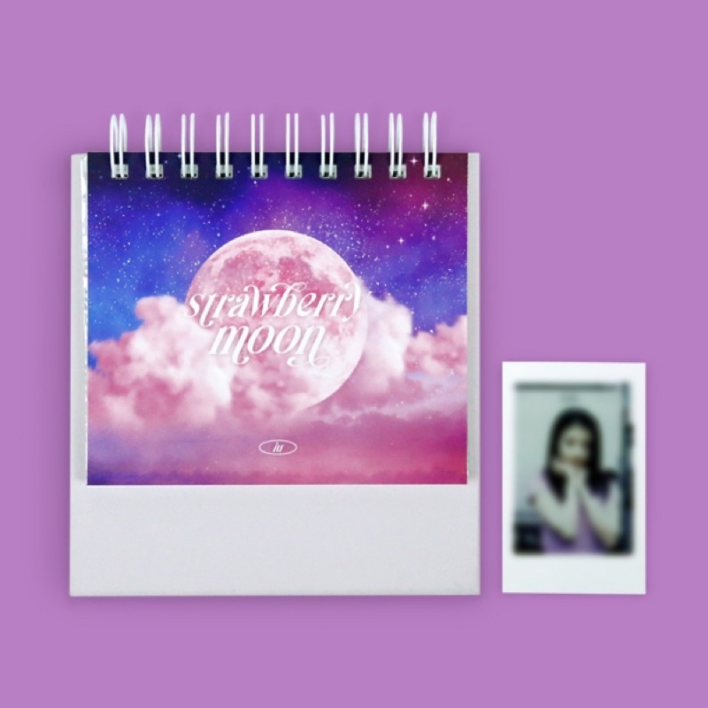 STRAWBERRY MOON PHOTO ALBUM IU DLWLRMA MADE EDAM
