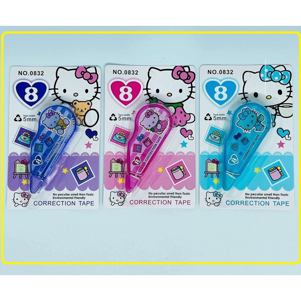 OTS 907 - Correction tape karakter kartun lucuTipex Roll tip-ex kertas fancy mini tipe-x
