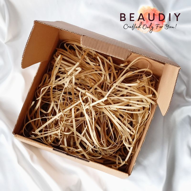 

Kertas serut 50gr / kertas cacah / kertas hampers / kertas shredded warna cokelat MURAH